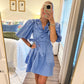 Josefine Dress- Periwinkle