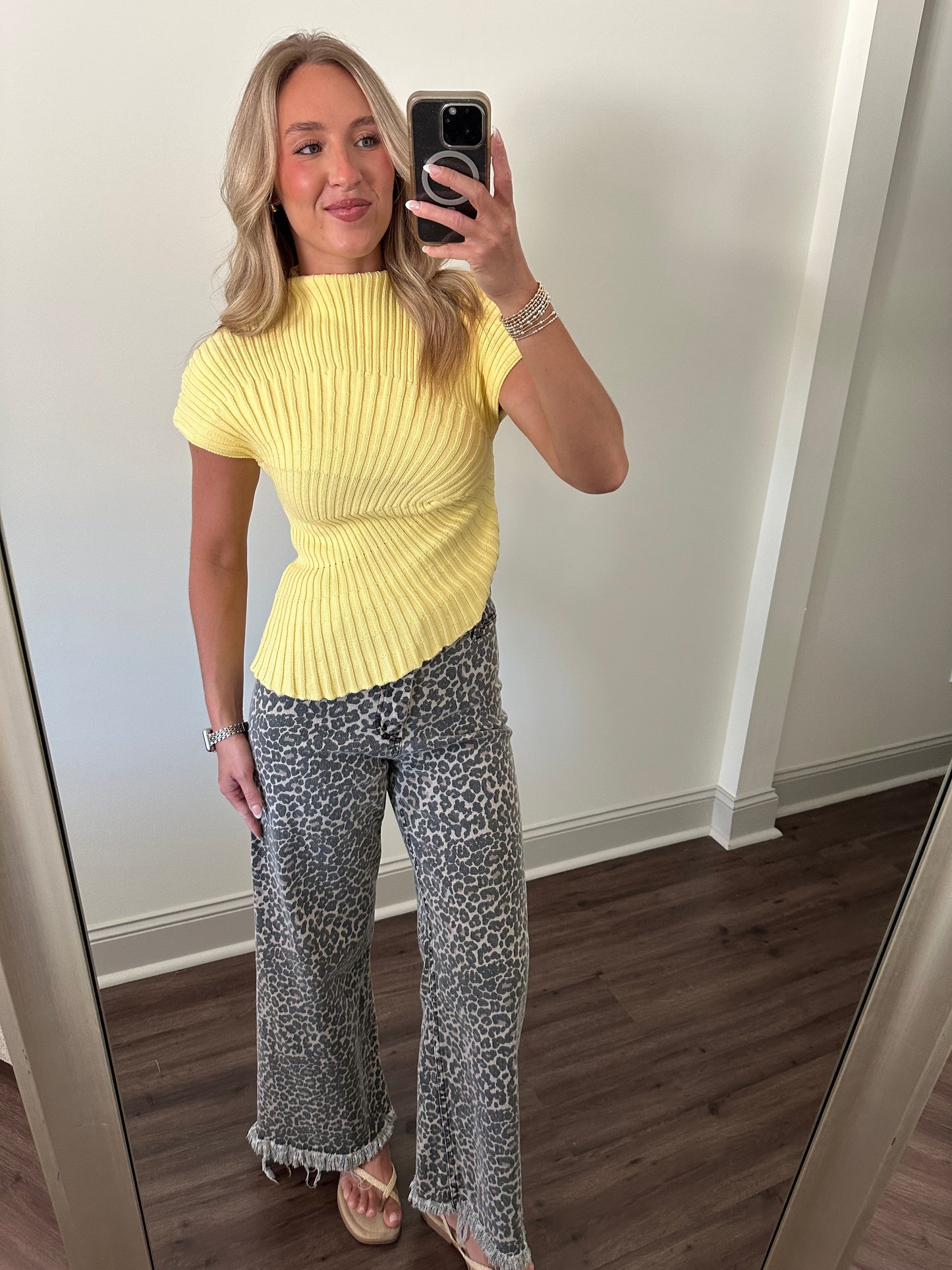 Hampton Top- Yellow