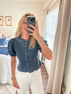 Jaelynn Medium Wash Top