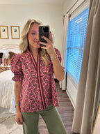 Sena Top- Wine