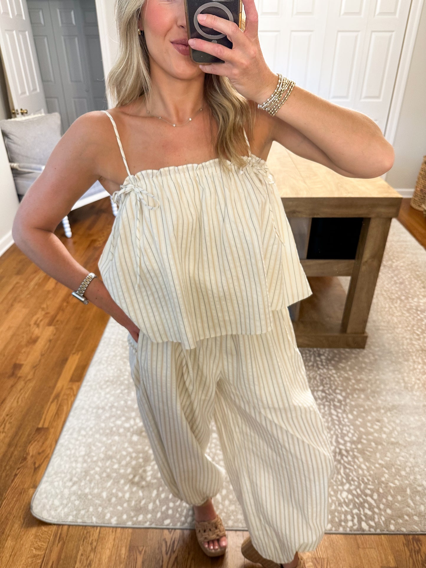 Holland Jumpsuit- Cream