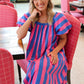 Sweet Stripes Maxi- Pink/Blue