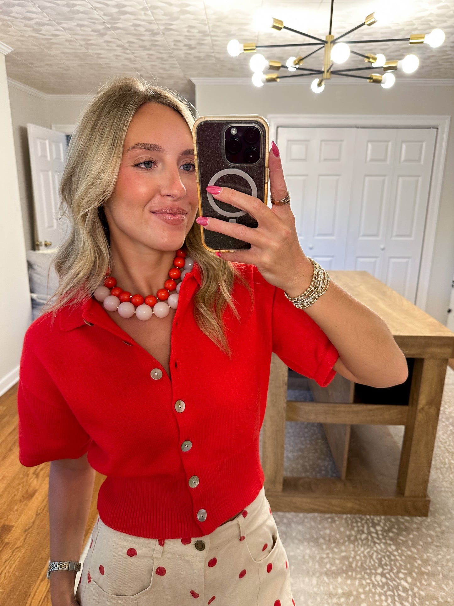 The Aspen Top- Red