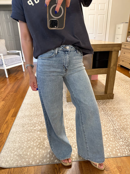 Betsy Wide Leg Jean- Medium Wash