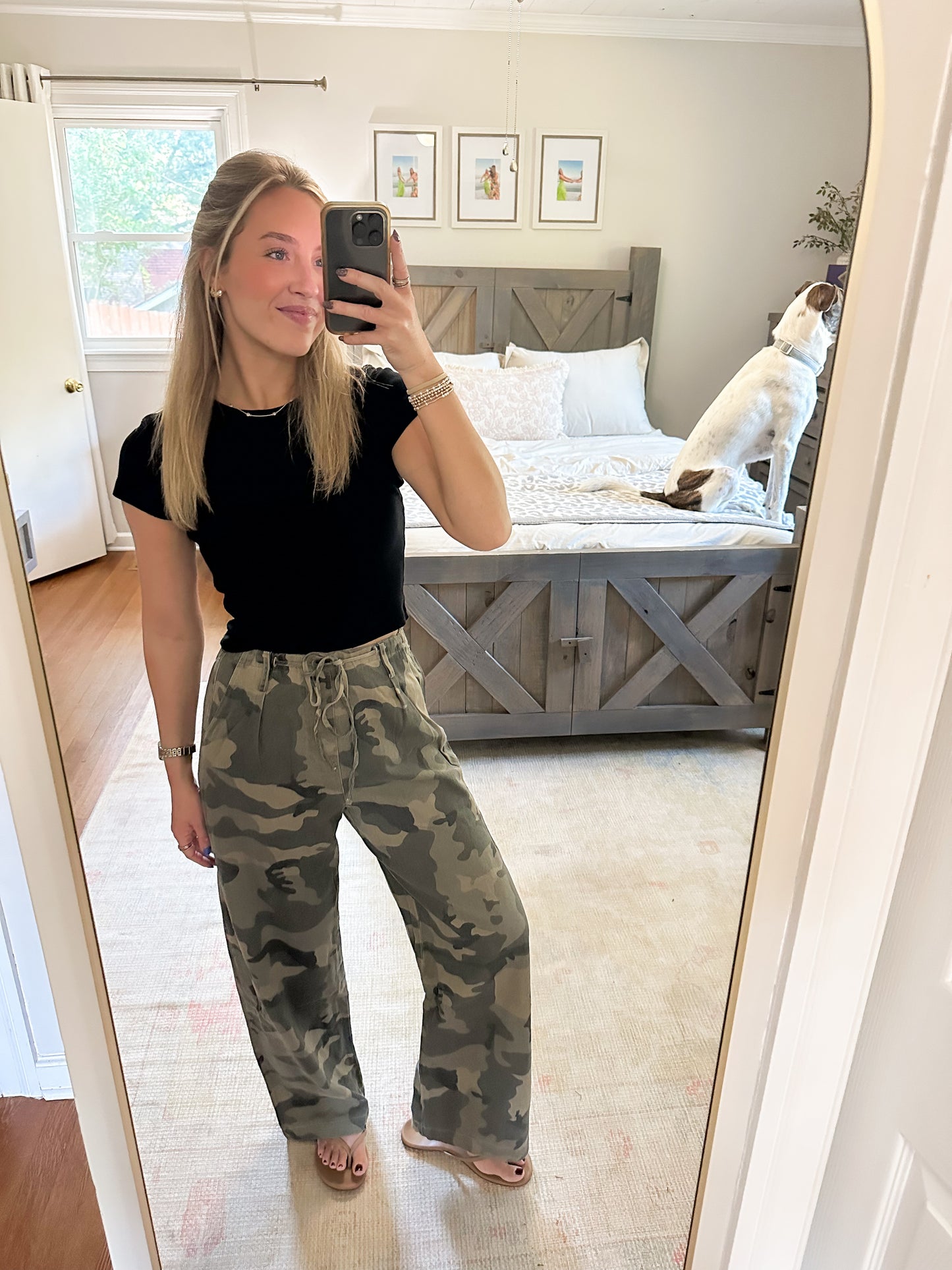 Camo Tie Pants