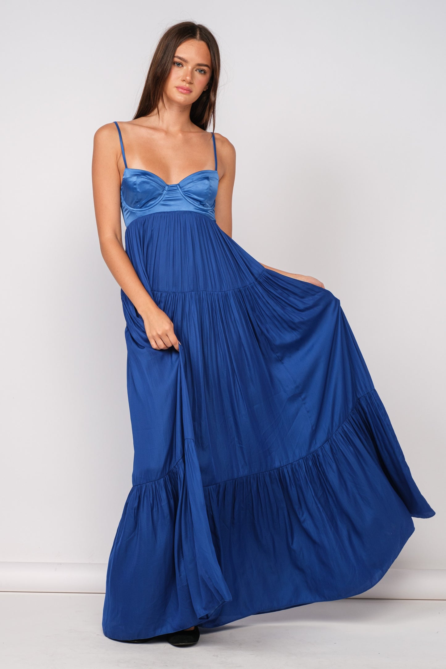 Sutton Dress- Blue