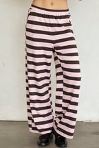 Sheila Pants- Pink/Brown