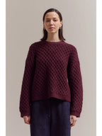 Plum Knit Sweater