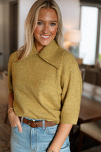 Kit Sweater Top- Citron