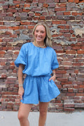 Maren Polka Dot Set- Blue