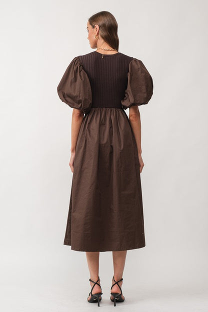 Kinzie Midi- Brown