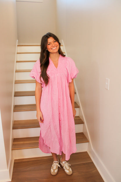 Corey Dress- Pink