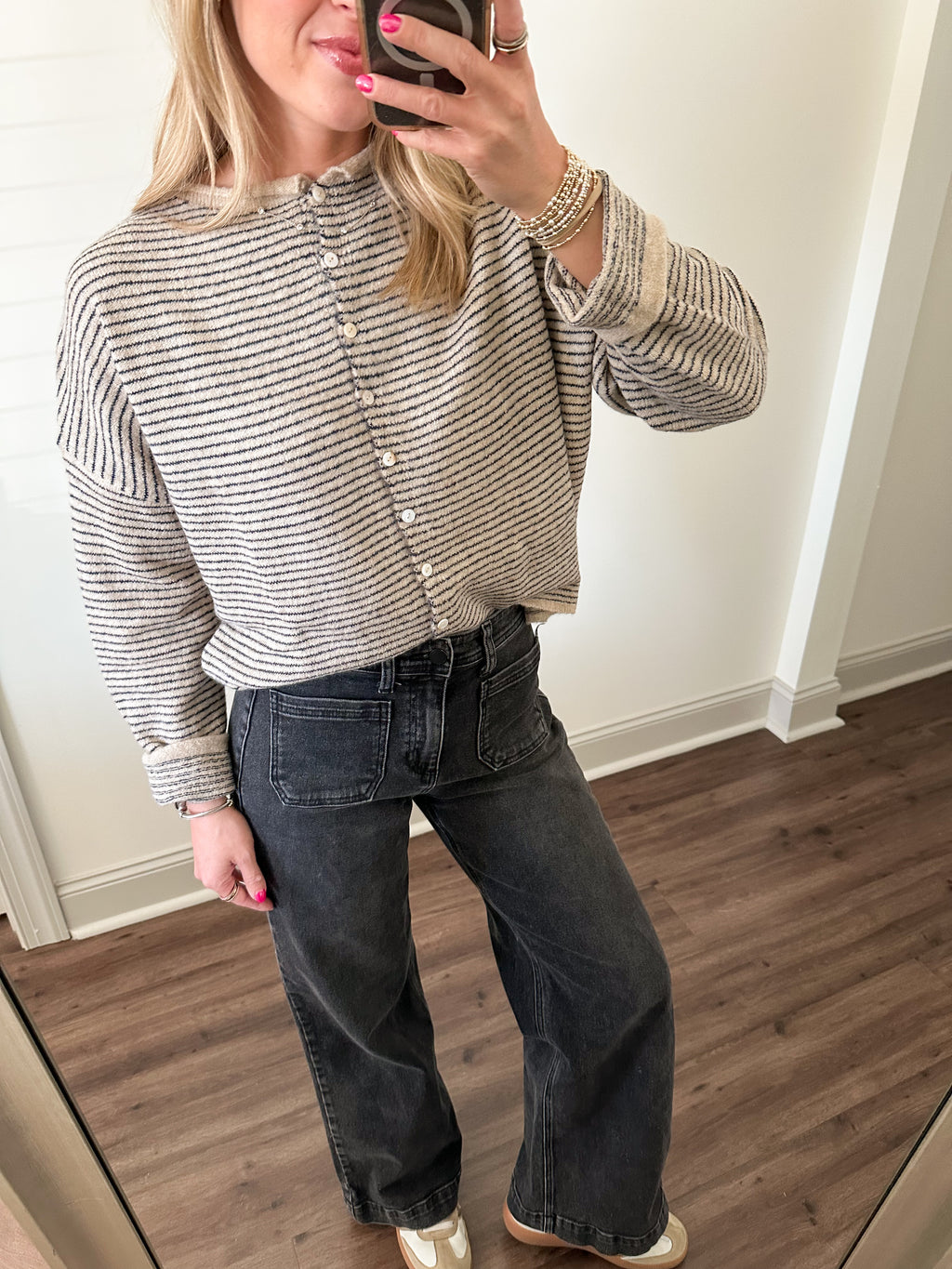 Piper Mini Stripe- Natural