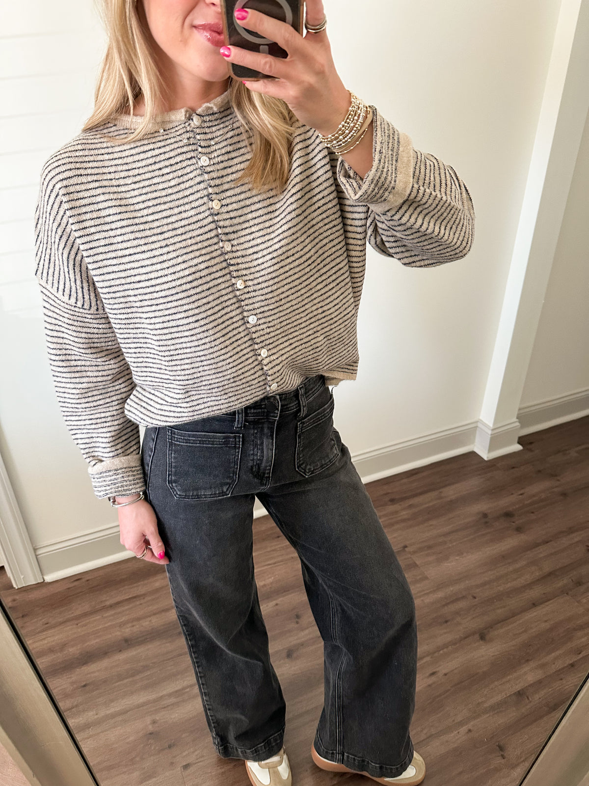 Piper Mini Stripe- Natural