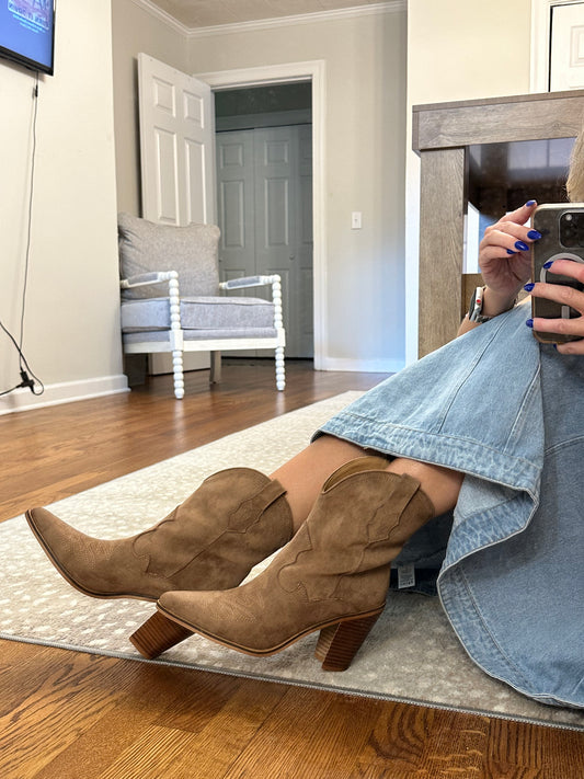 Brooklyn Bootie- Brown
