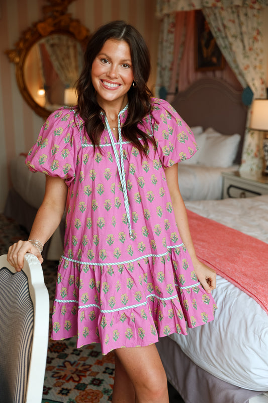 Kyla Dress- Pink