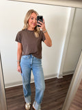 Maia T Shirt- Brown