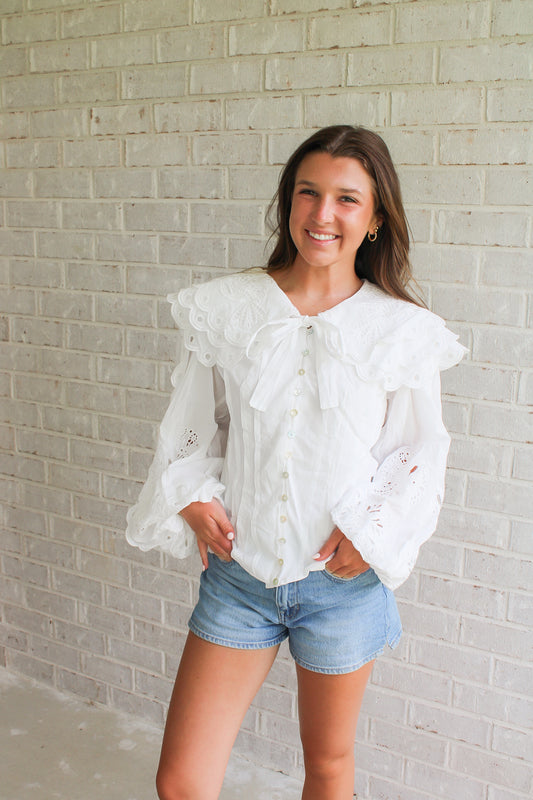 French Blouse- White