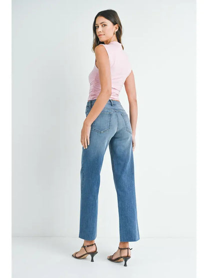 Leila Jean- Medium Denim