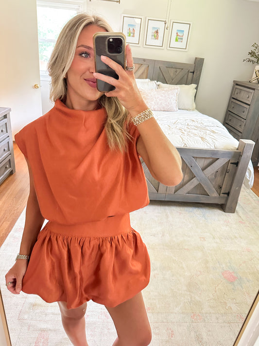 Alicia Balloon Set- Rust