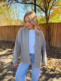 Julia Cardigan- Warm Grey