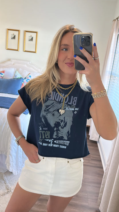 Blondie Call Me Tee