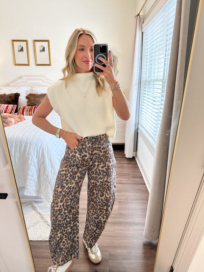 Weekend Muse Top- Cream
