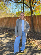 Julia Cardigan- Warm Grey