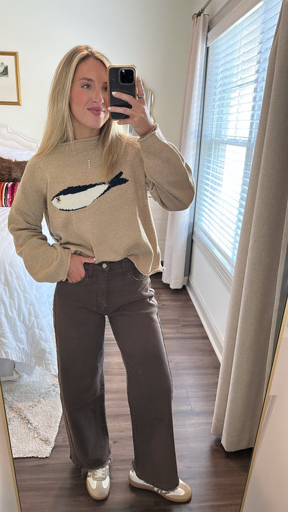 Sardine Sweater- Oat