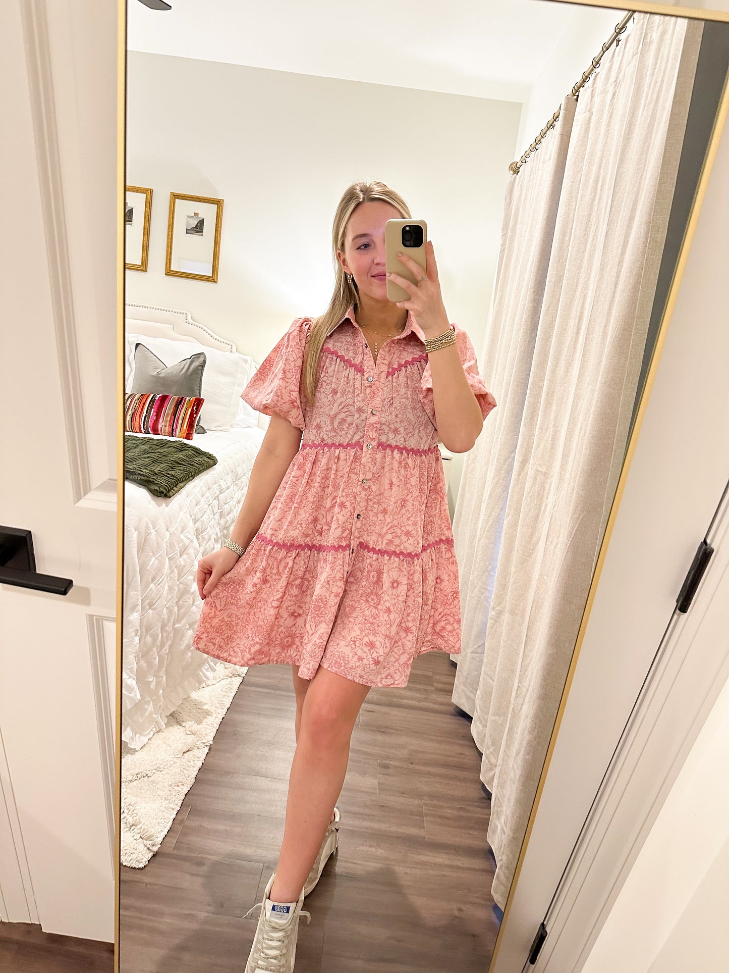 Ivy Dress- Pink