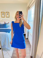 Lara Mini Dress- Royal