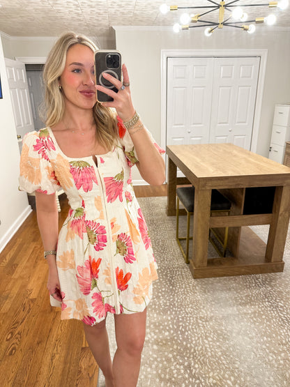 Charli Floral Mini Dress