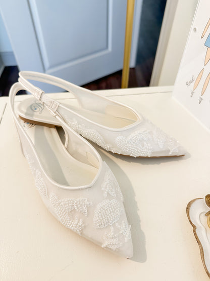 Liv Mesh Flat- White