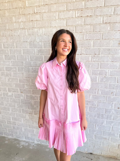 Holly Dress- Pink