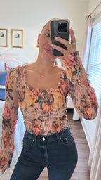 Hayden Floral Top