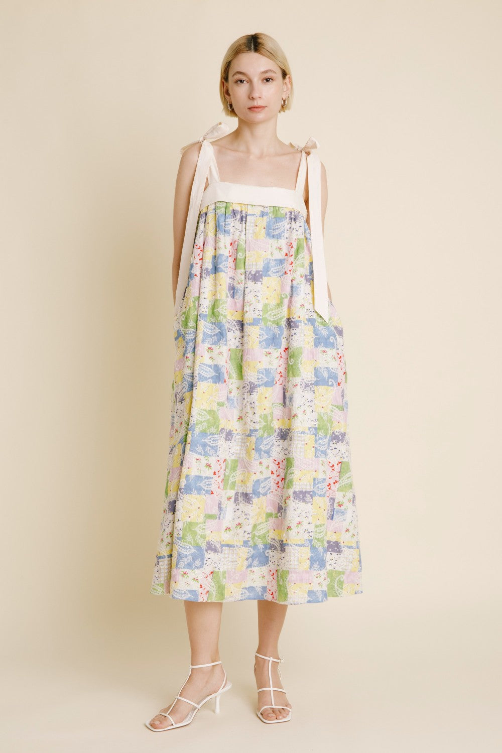 Linny Patchwork Midi