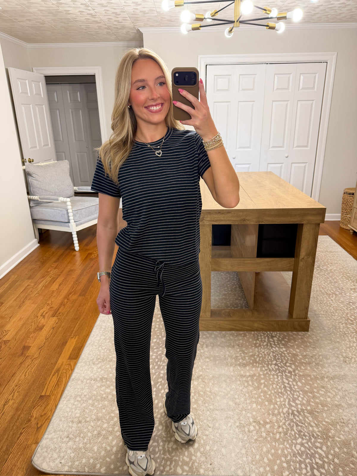 Oaklynn Set- Navy