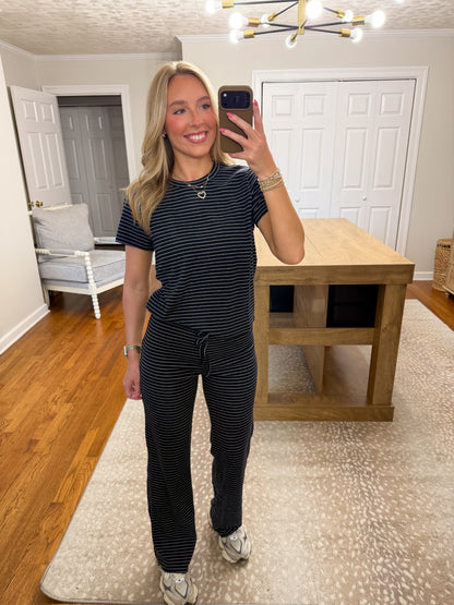 Oaklynn Set- Navy