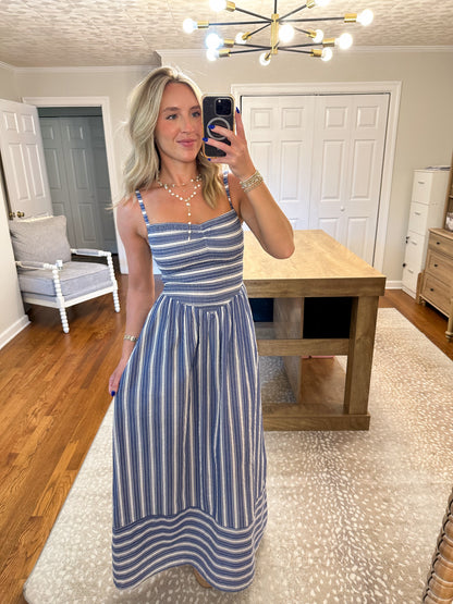 Camila Striped Maxi Dress
