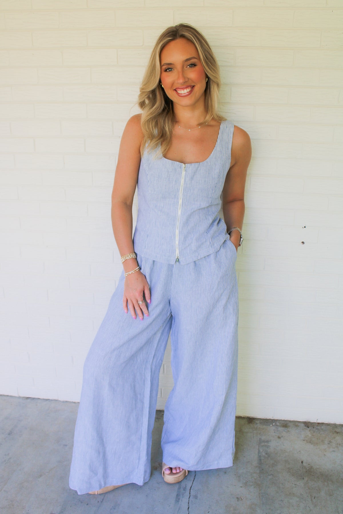 Kenny Flare Pant- Denim