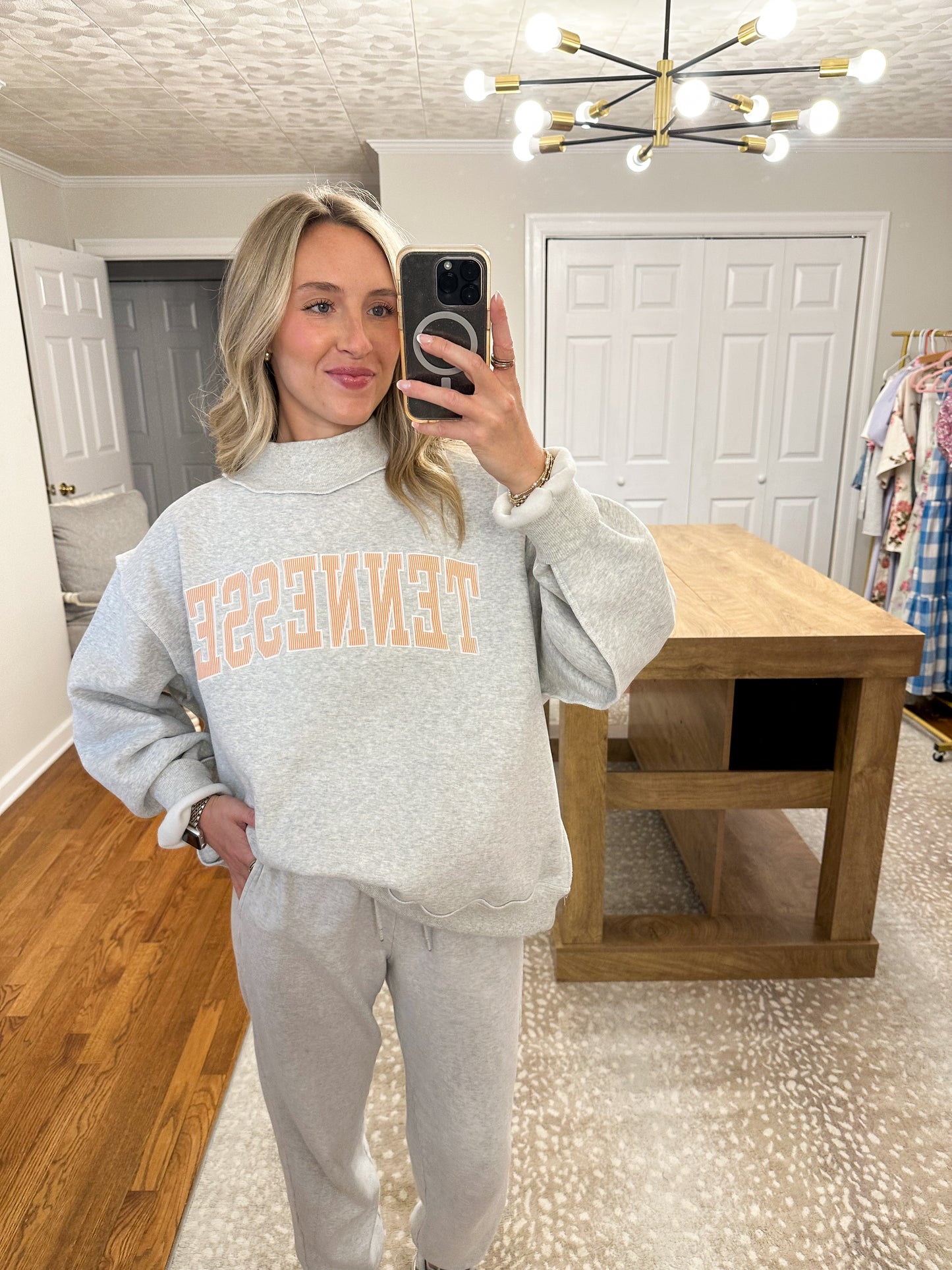 Tennessee Mock Neck Sweatshirt