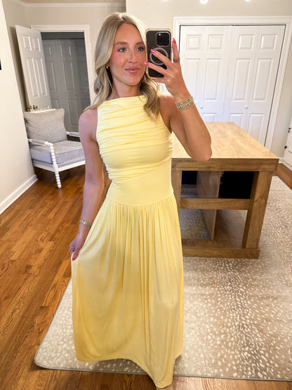 Leni Maxi Dress- Butter