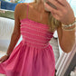 Pearl Mini Dress- Pink