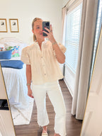 Dakota Top- Light Khaki