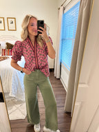 Sena Top- Wine