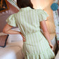 Ruffle Wrap Mini- Lime