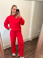Zella Lounge Set- Ruby