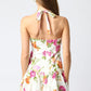 Rose Floral Puff Dress