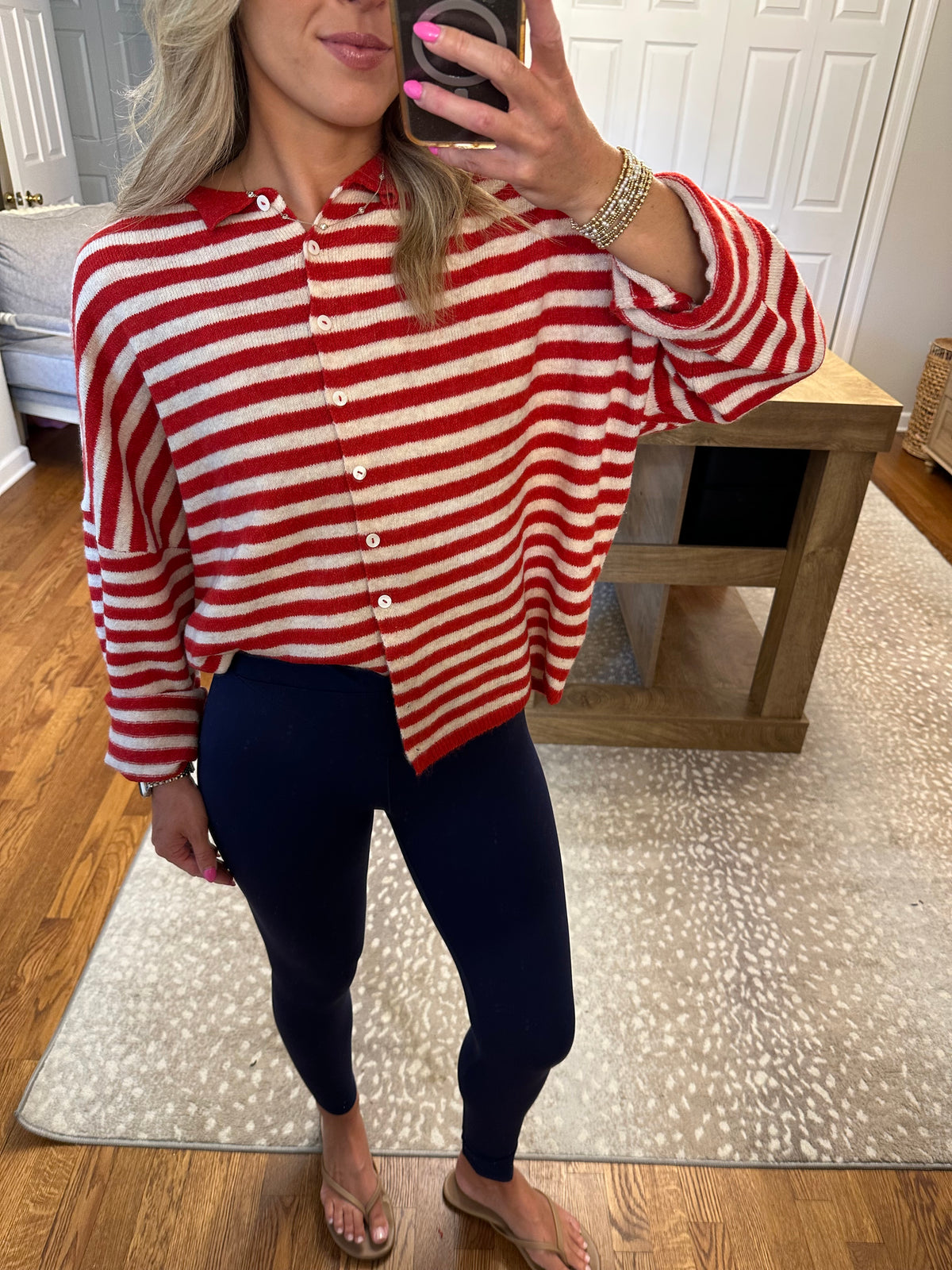 Ruby Stripe Cardigan