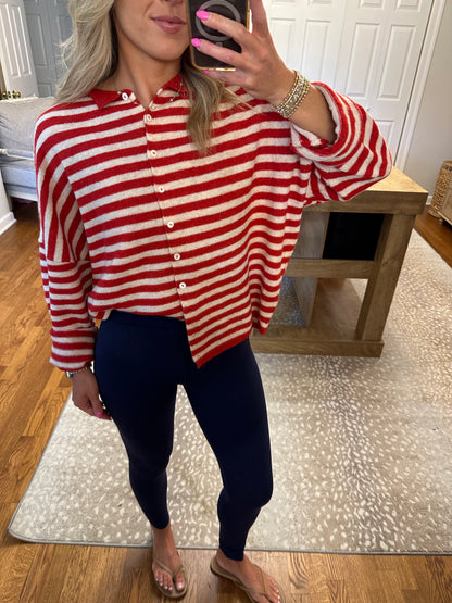 Ruby Stripe Cardigan